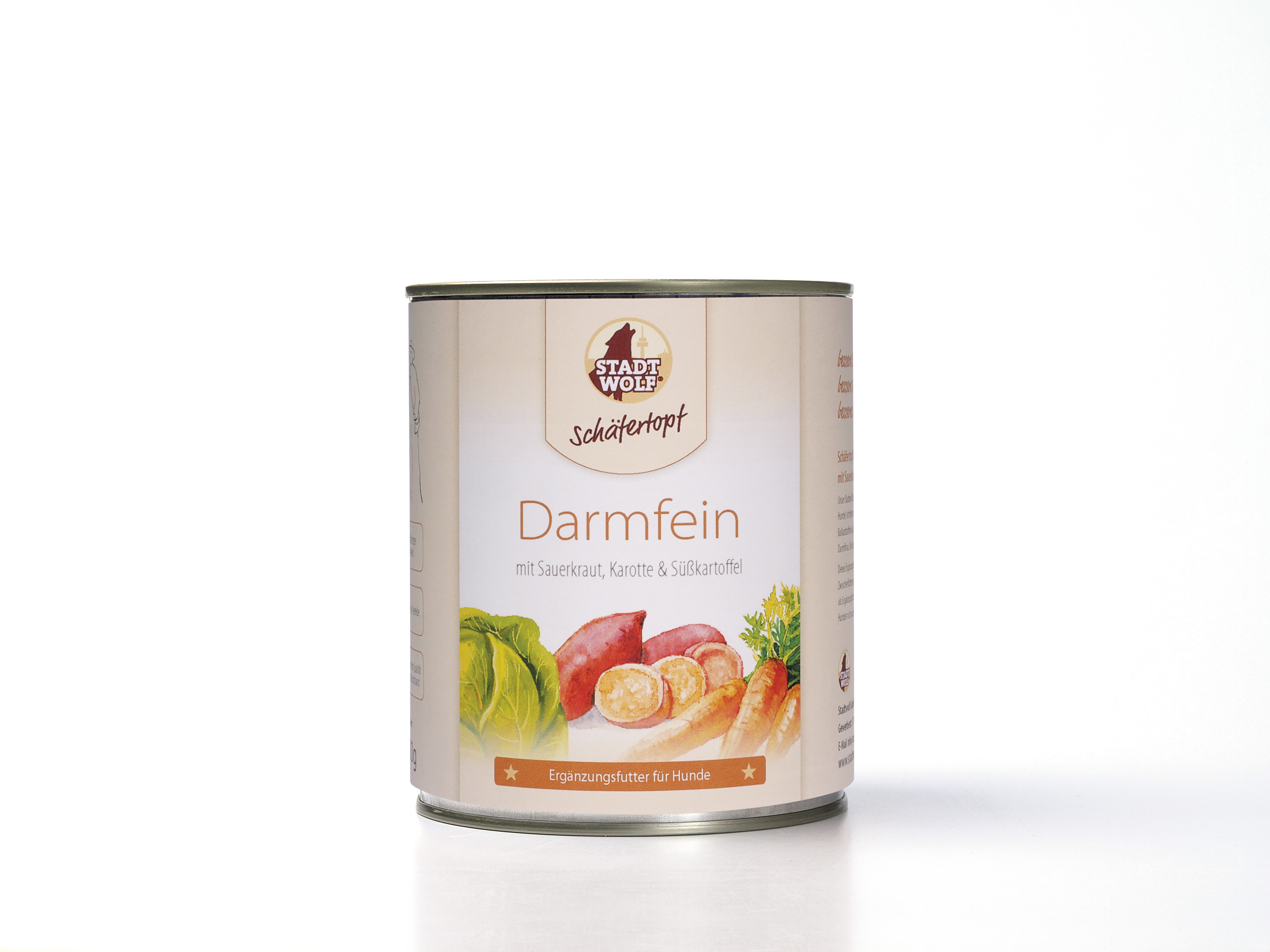 Schäfertopf Darmfein mit Sauerkraut, Karotte & Süßkartoffel